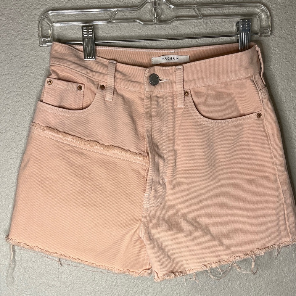 PacSun Pink Denim Shorts
